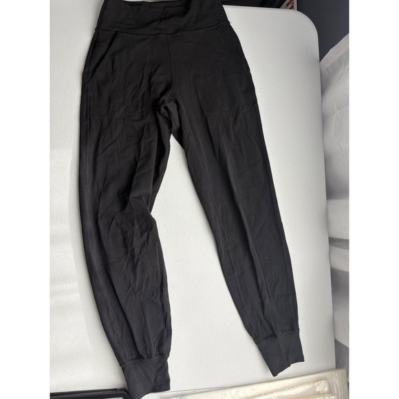 Lululemon Black Align Jogger Pants Womens Size 4 Yoga Athletic Workout - Picture 1 of 5